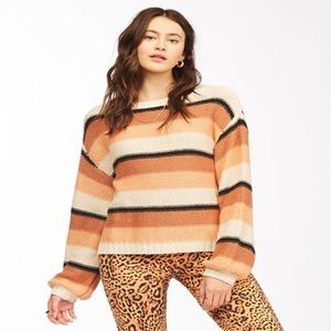 Billabong Seeing Double crop crew neck sweater